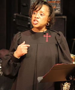 Dr. Yvonne Scott Miller Taeching at One Lord Revival